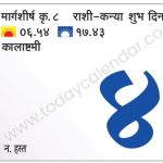 गुरुवार 4 जानेवारी 2024 – शुभ दिवस | कालाष्टमी 