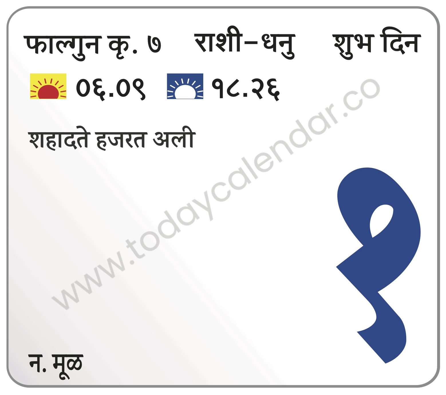 सोमवार 1 एप्रिल 2024 – शुभ दिन | शहादते हजरत अली