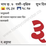 रविवार 3 मार्च 2024- शुभ दिन | भानुसप्तमी   | श्री गजानन महाराज प्रकट दिन | कालाष्टमी