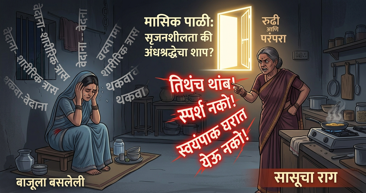 मासिक पाळी: निसर्गाची सृजनशीलता की अंधश्रद्धेचा शाप?