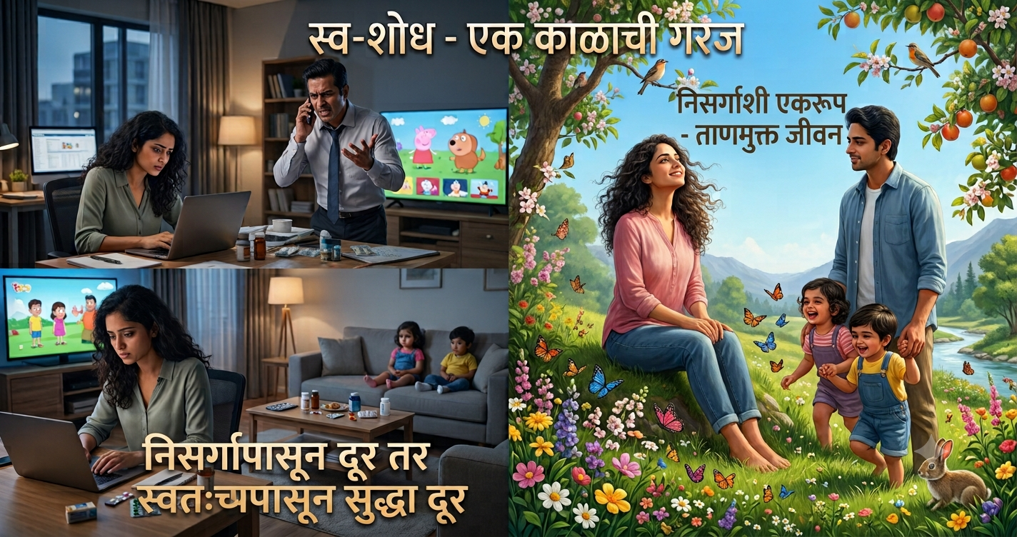 निसर्गाचा स्पर्श - स्व-शोधाचा खरा मार्ग