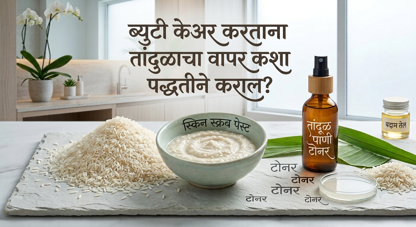 ब्युटी केअर करताना तांदळाचा वापर कशा पद्धतीने कराल?