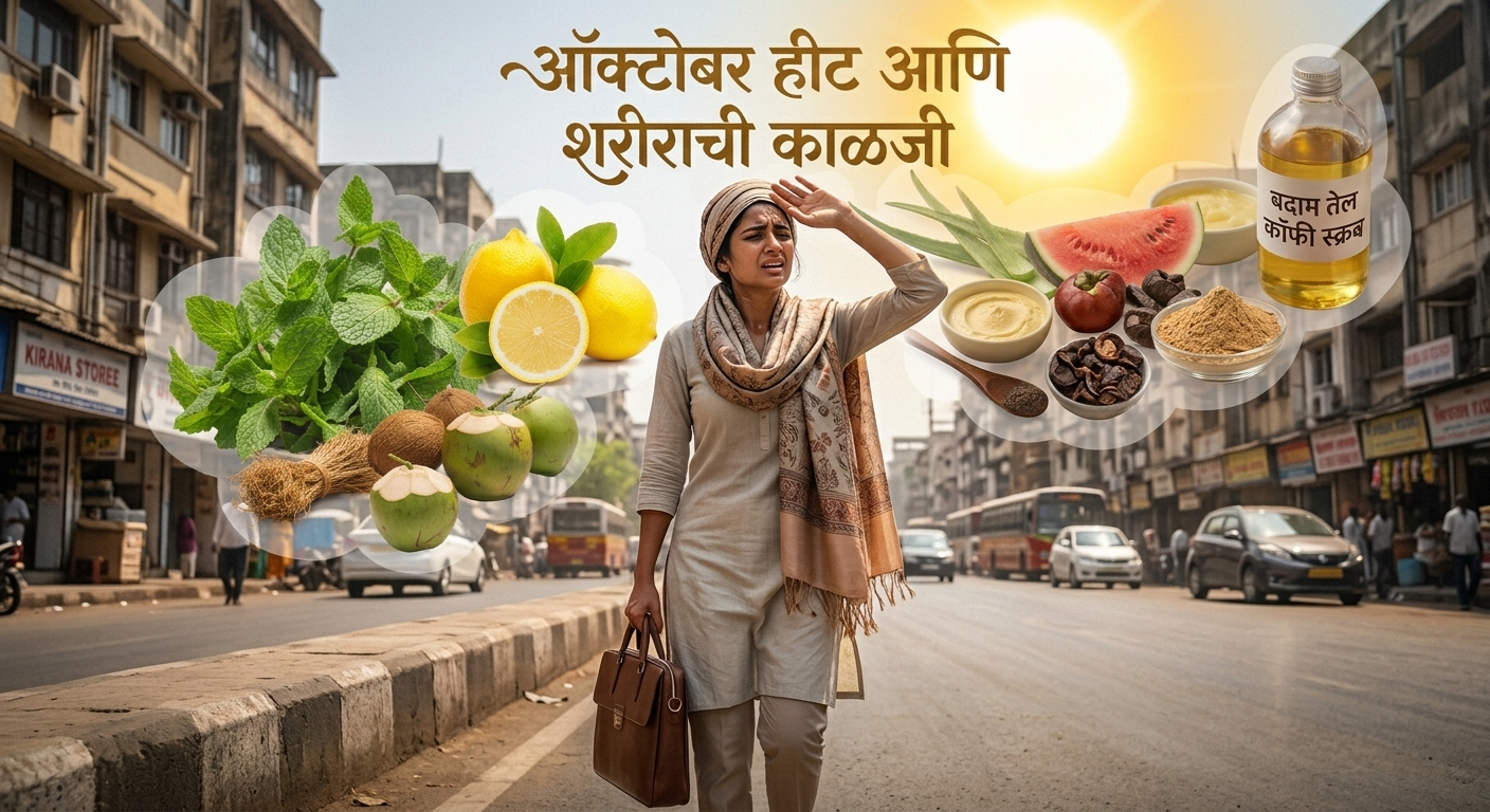 ऑक्टोबर हीटचा तडाखा आणि तुमचे सौंदर्य: त्वचा, केस अन् शरीराची संपूर्ण काळजी