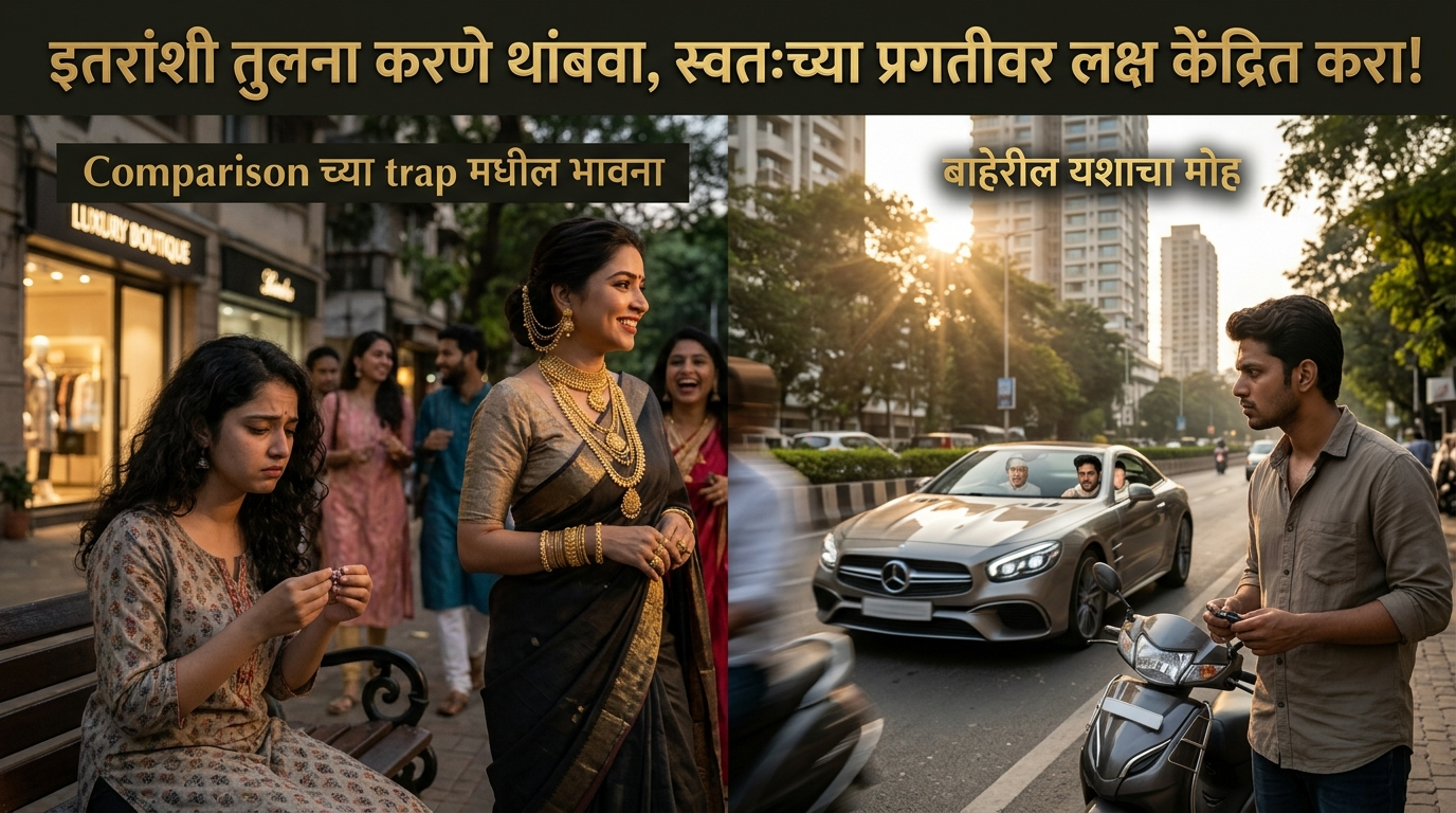 स्पर्धा बाहेरील जगाशी नव्हे, स्वतःशी हवी - स्व-शोधाची नवी वाट